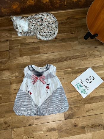 Jolie petite robe catimini très bon état 3mois/59 cm