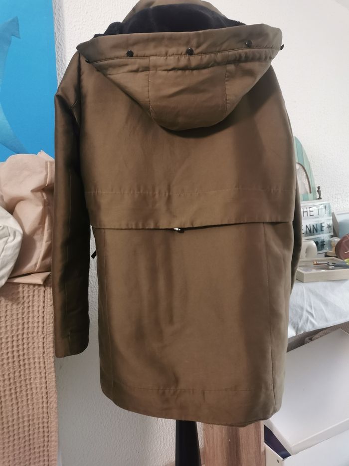 Manteau mango kaki m - photo numéro 2