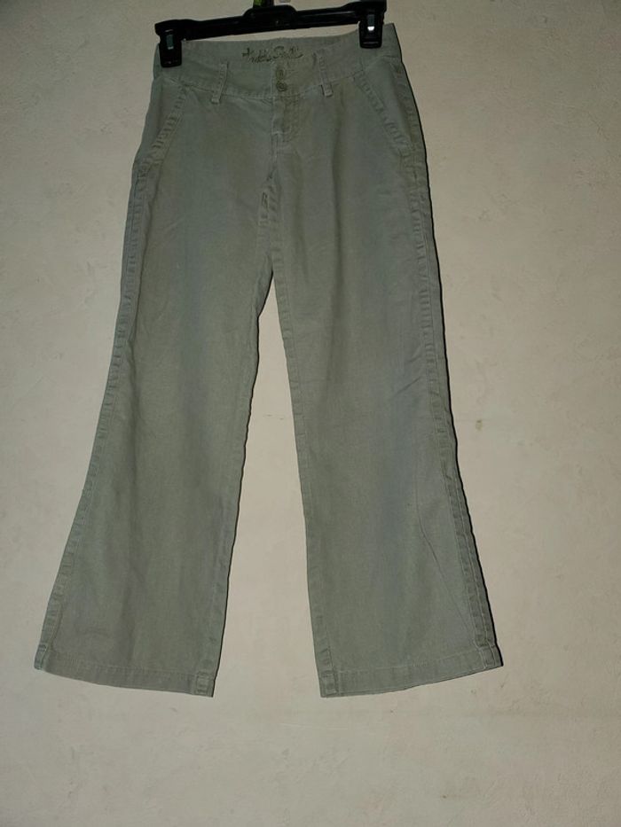 pantalon toile fille 10 ans - photo numéro 4