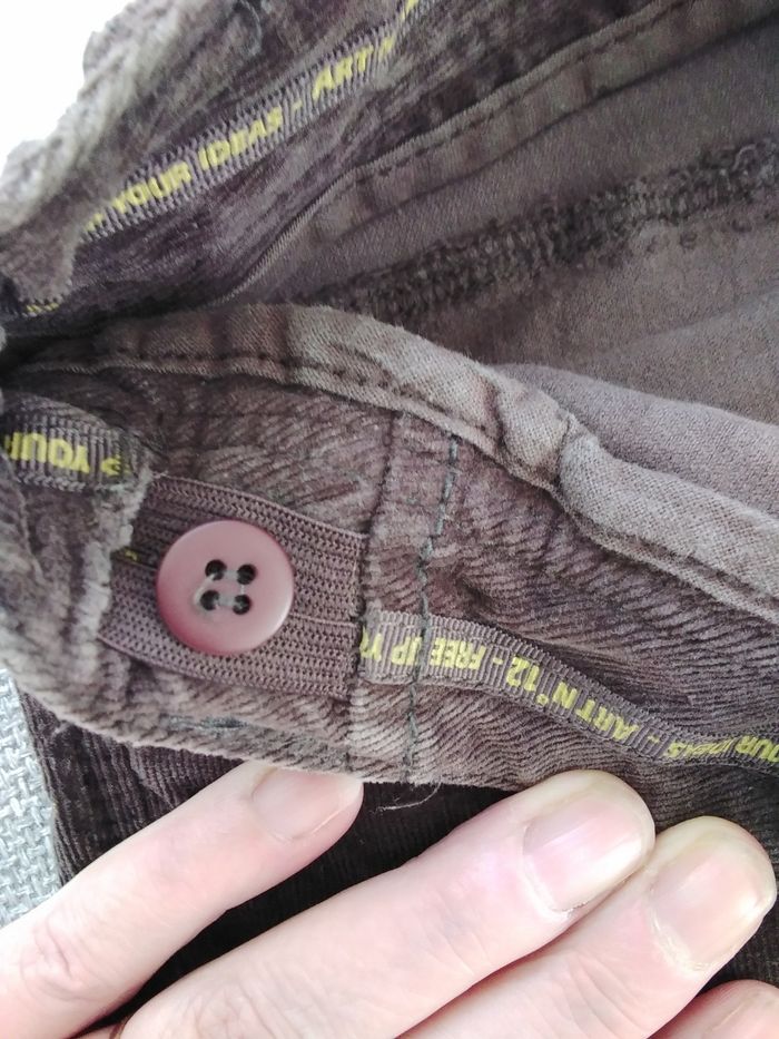 Pantalon velours - photo numéro 4