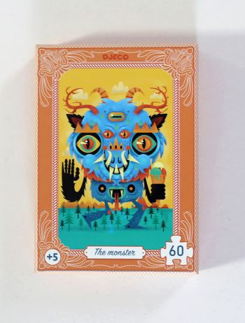 Mini puzzle "The Monster" Djeco 60 pièces