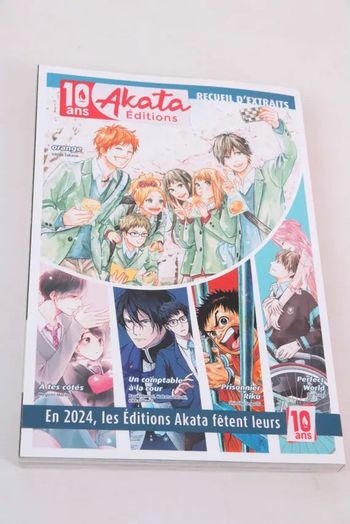 Recueil spécial 10 ans des Éditions Akata - Janvier-décembre 2024
