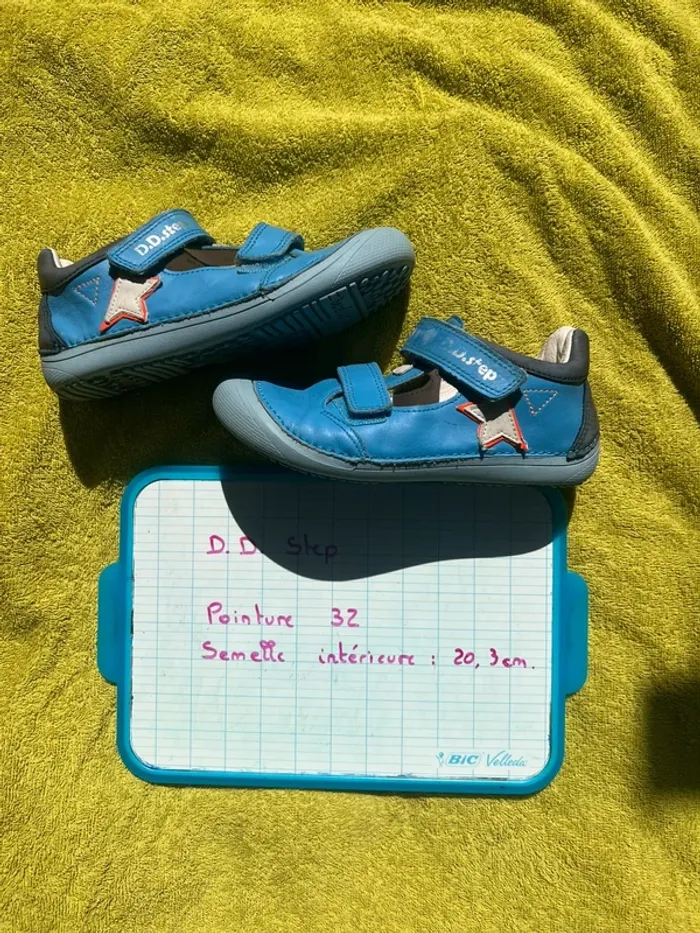 Sandales barefoot bleu - photo numéro 2