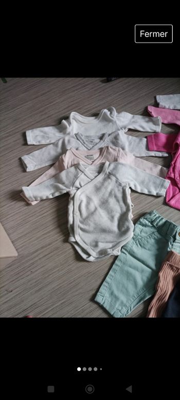 Vêtements 0/1m fille