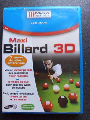 PC - Maxi billard 3D