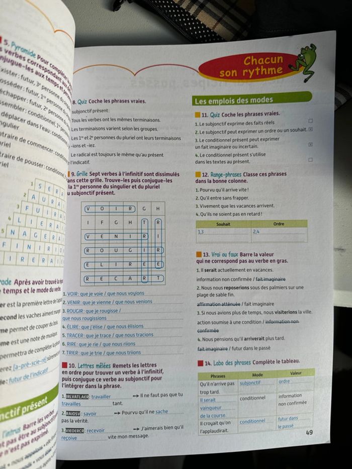 Cahier de français 5 eme version corrigé hatier - photo numéro 3