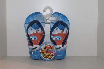 tongs super wings bleu foncé 27/28
