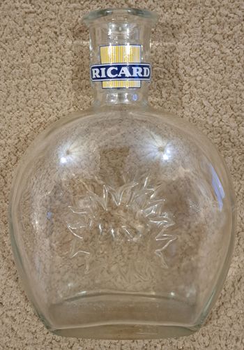 🍽 Carafe pichet en verre Ricard