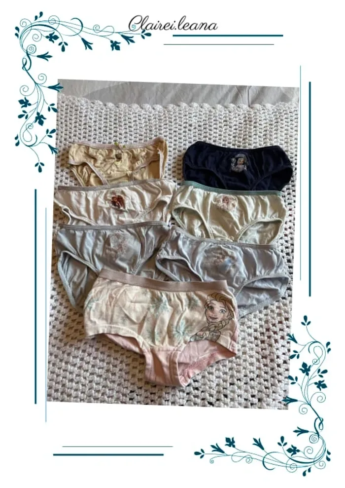 🛑 lot de 7 culottes enfant 🛑