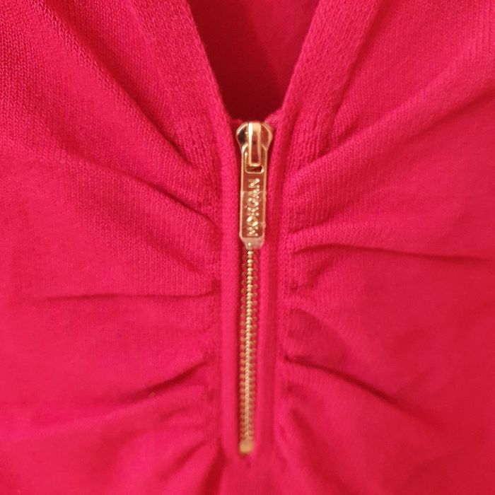 Magnifique haut femme Couleur framboise col en V taille XL Morgan - photo numéro 3