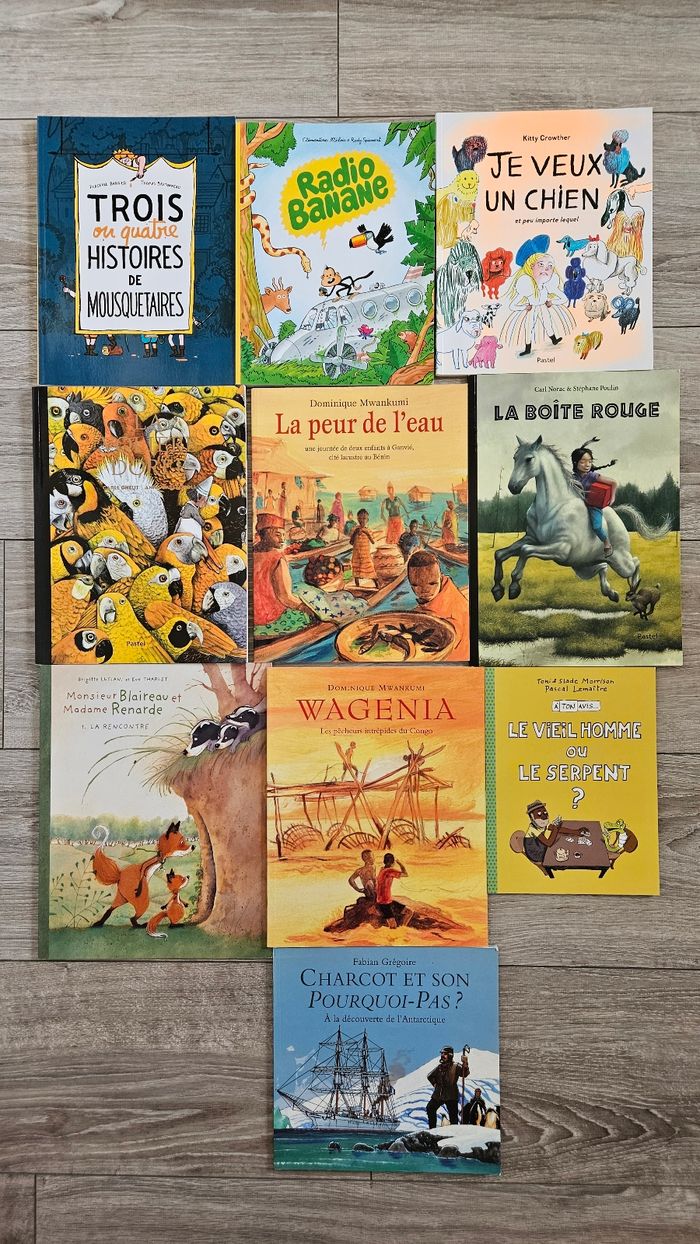 Lot 10 livres L'école des loisirs 7-9 ans