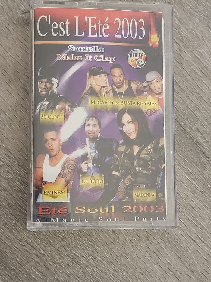 Cassette Audio - C’est l’Été 2003 – Été Soul (A Magic Soul Party) — K7 compilation