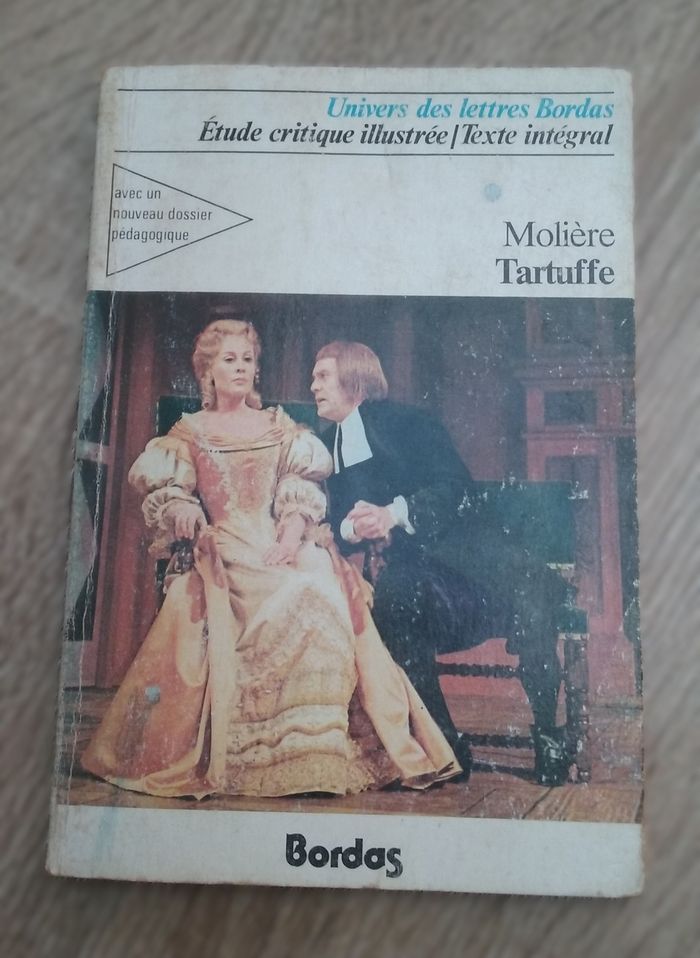 livre "Tartuffe" de Molière