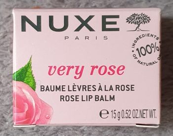 "Very Rose" - Baume Lèvres à la Rose (15g) / Nuxe