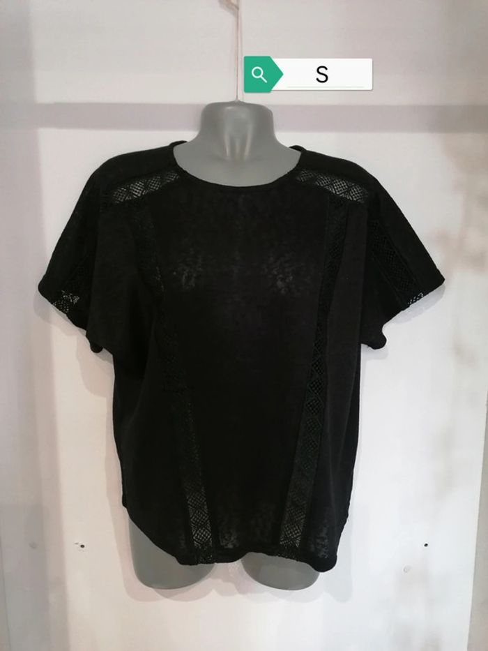 Haut noir MNG S - photo numéro 2