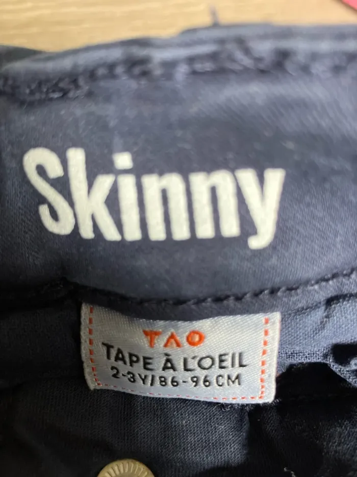 Lot 2 pantalons skinny - photo numéro 4