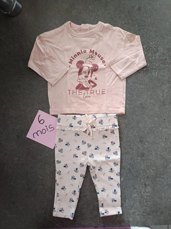 Ensemble Minnie 6 mois