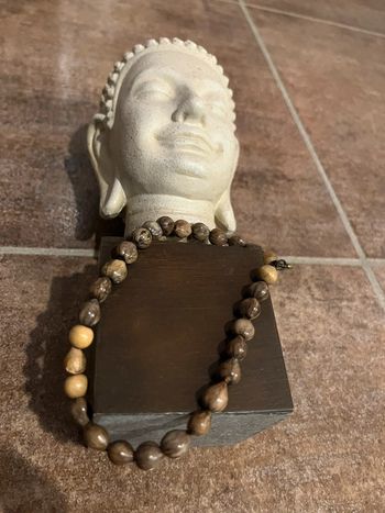 Lot de 2 bracelets imitation bois