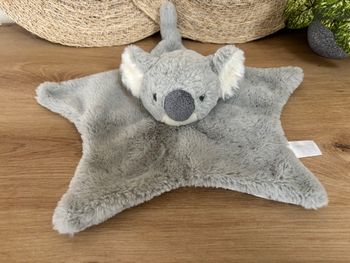 Neuf doudou plat koala gris blanc keeleco baby