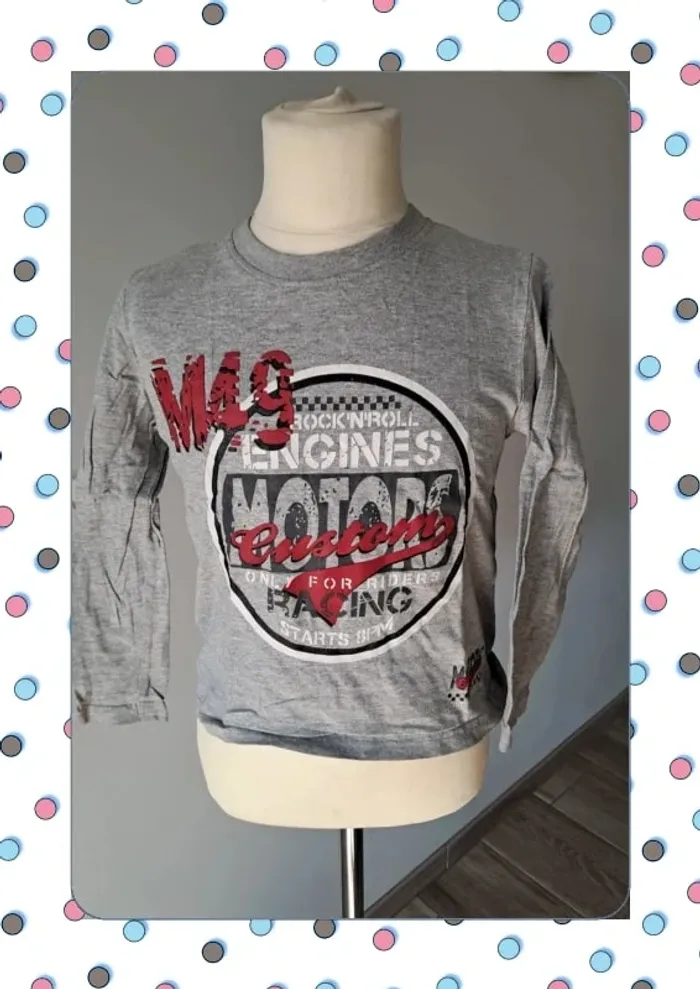 Tshirt manche longue 5 ans