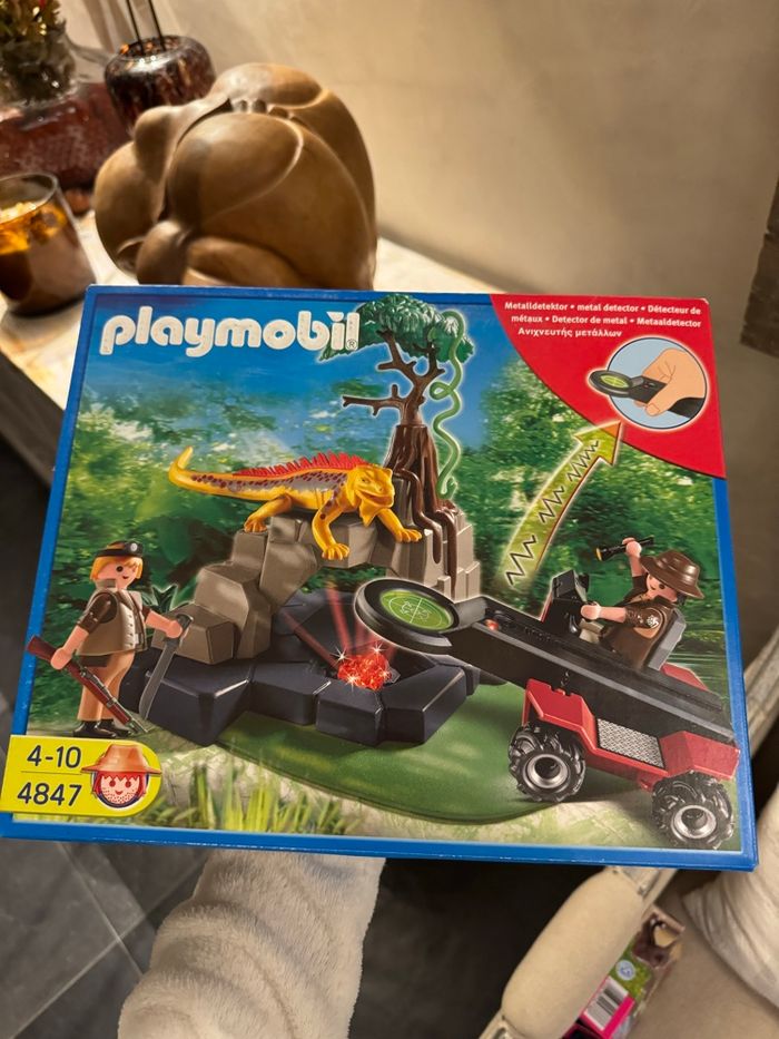 Playmobil détecteur de métaux
