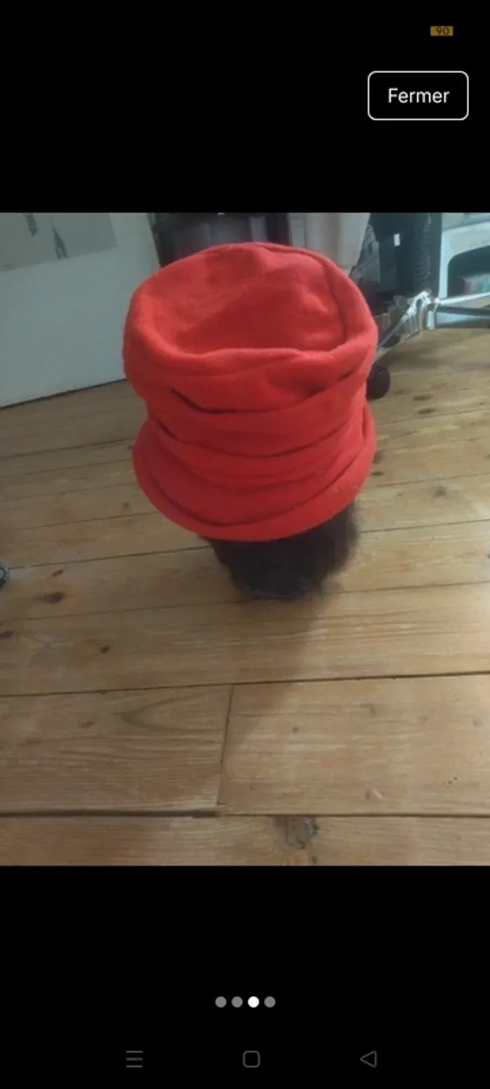 Chapeau rouge - photo numéro 3
