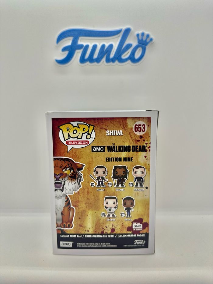 Funko Pop The Walking Dead Shiva 653 AMC Exclusive - photo numéro 4