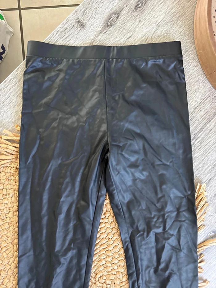 Legging en simili cuir gemo 8 ans - photo numéro 2