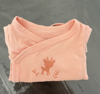 Bodies manche longue - rose