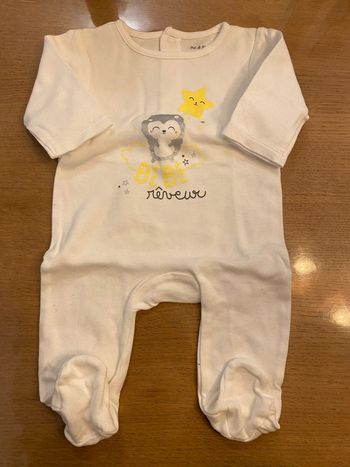 Pyjama une pièce mixte
