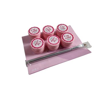 2 kits de 6 vernis gel uv coscelia