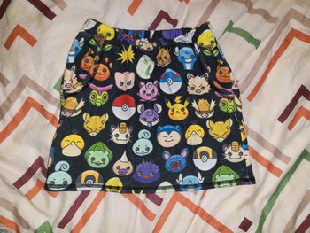 Jupe motif Pokémon 6-8 ans