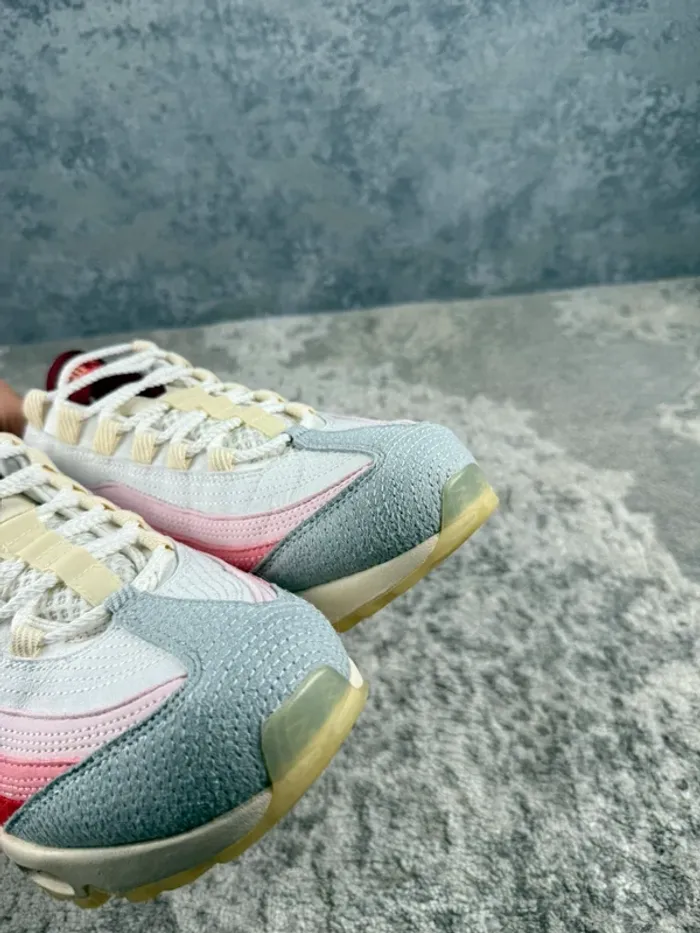 Nike Air Max 95 QS Anatomy Of Air GID - White & Pink & Red - photo numéro 14
