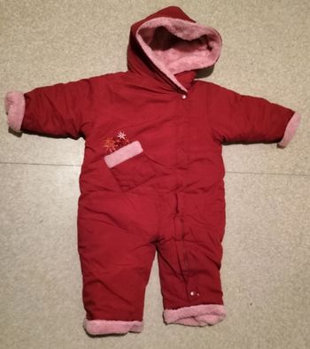 Combinaison hiver bébé fille