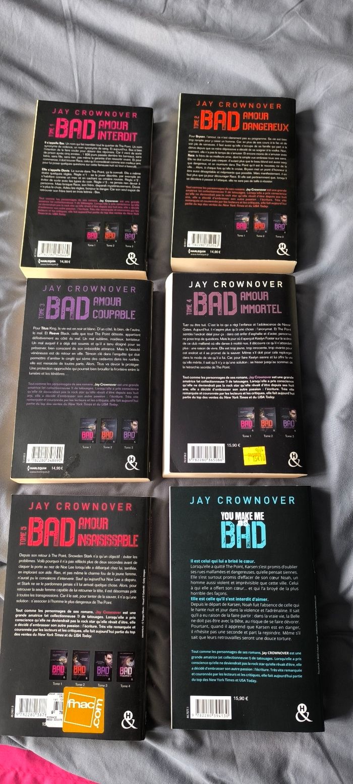 Bad jay crownover lot - photo numéro 2