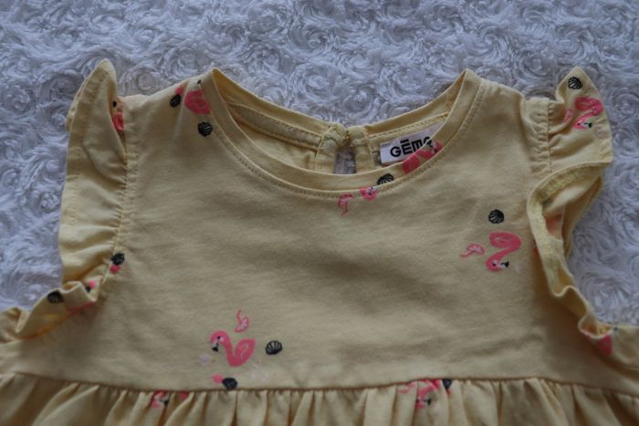 🦋Robe été Flamands roses 24 mois Gémo _ Fille - photo numéro 2