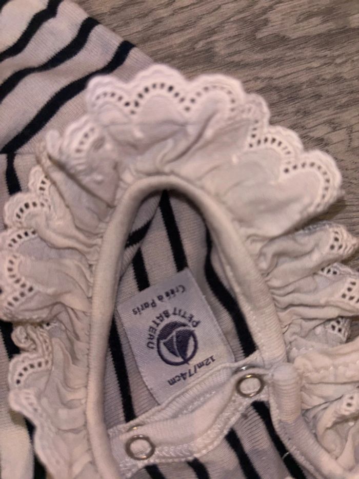 Haut manches longues Petit Bateau 12M - photo numéro 2