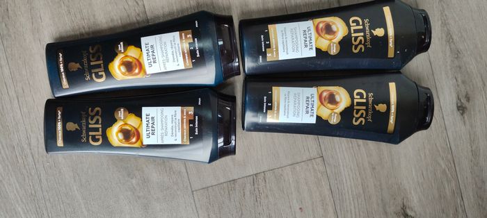 2 shampoing et 2 après shampoing gliss noir - photo numéro 2