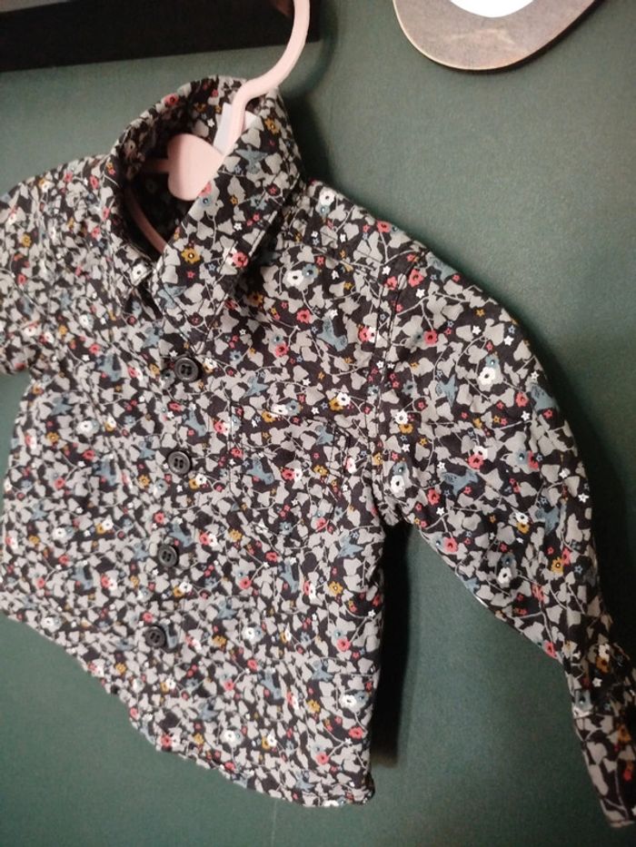 Magnifique chemise Petit bateau - 3 mois - photo numéro 3