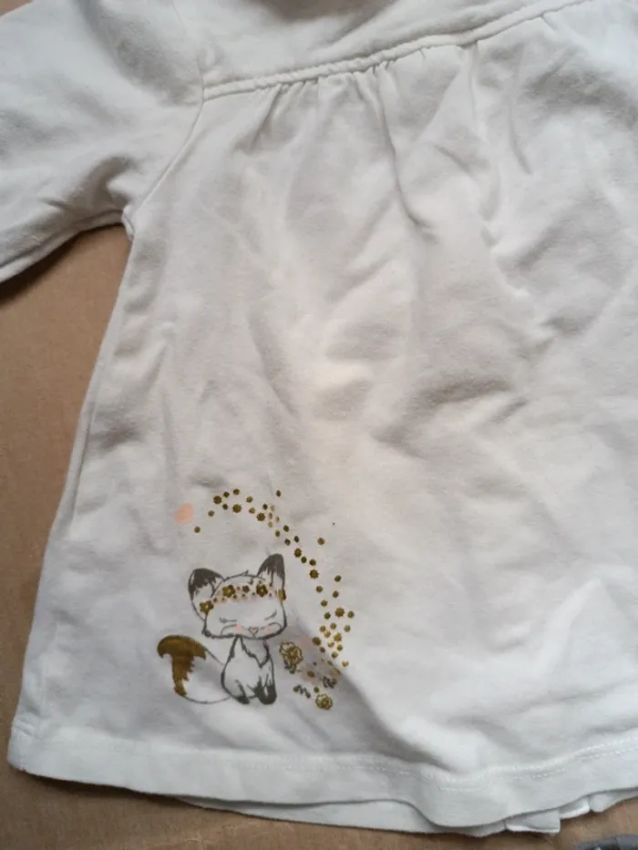 Ensemble Boléro + Legging (T-shirt offert) 3 mois - photo numéro 10