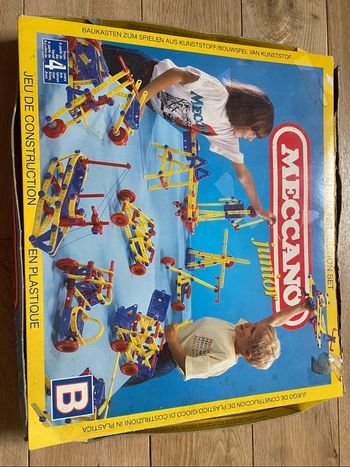 Boîte de Meccano vintage