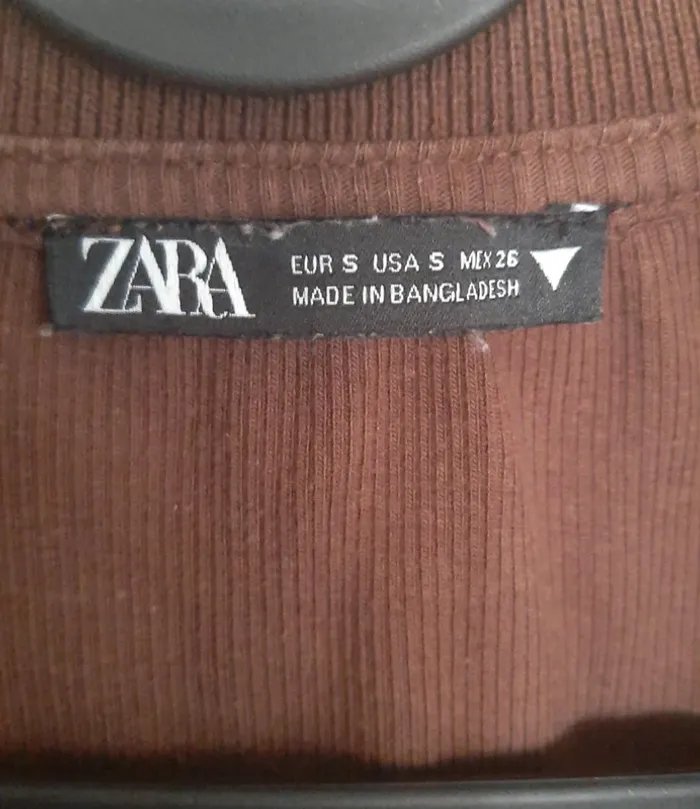 Blouse top court zara - photo numéro 2