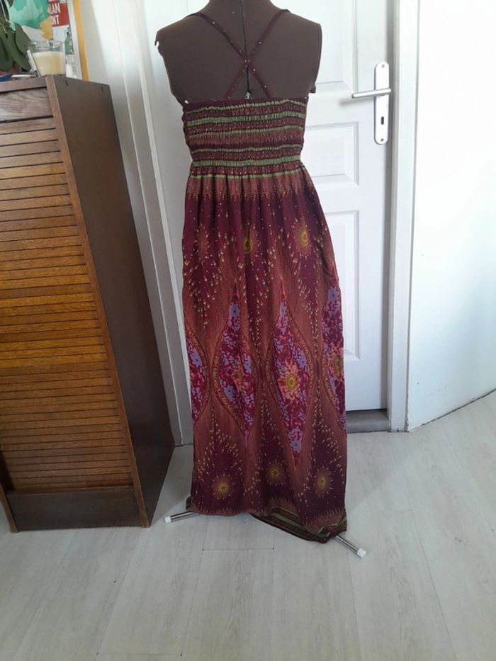 Jolie robe longue été dos nu - photo numéro 2