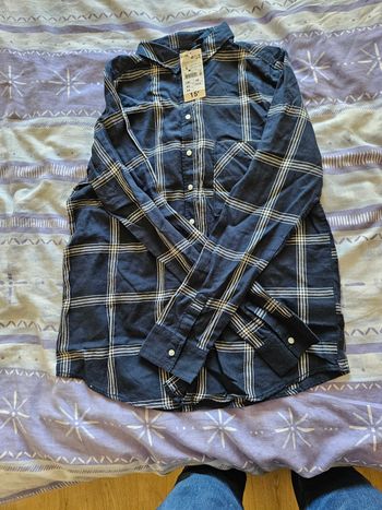 Chemise kiabi à carreau