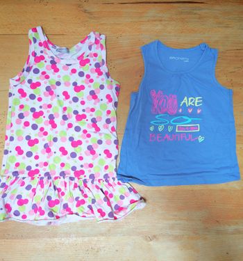 L'eau robe débardeur 3 ans