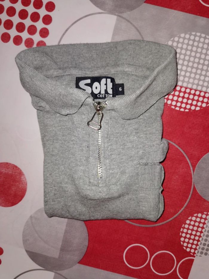 T-shirt zippé - photo numéro 5