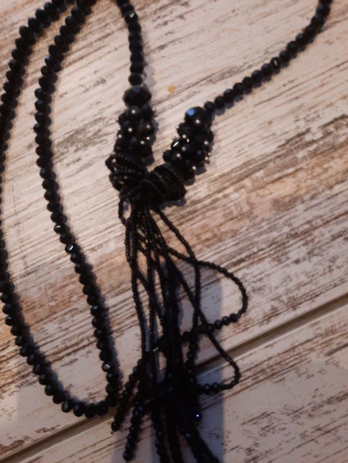 Collier perles scintillantes - photo numéro 5