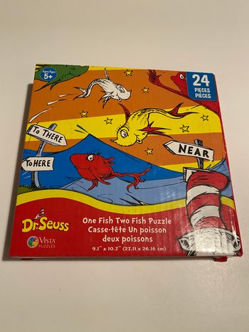 Les puzzles des poissons 24 pièces
