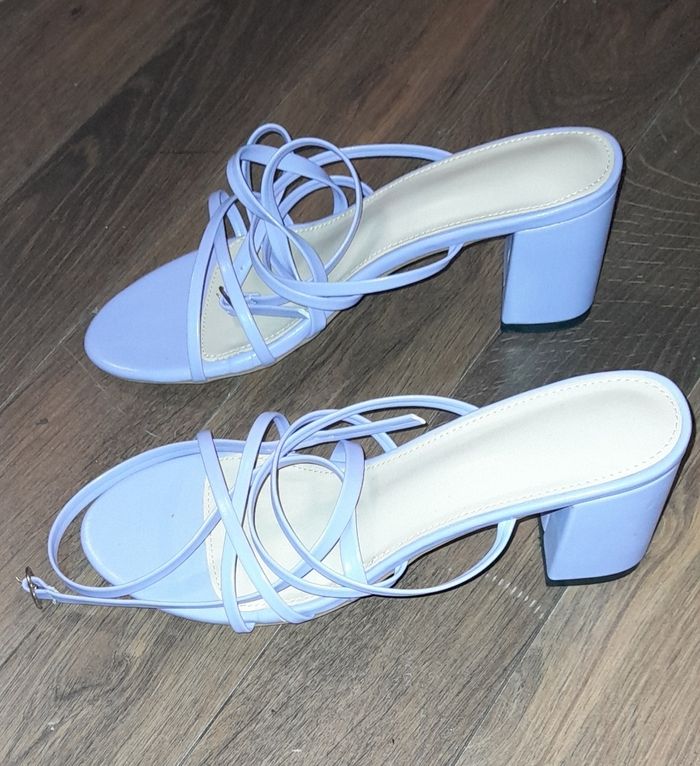 Sandales Talons Haut Taille 39 - photo numéro 2
