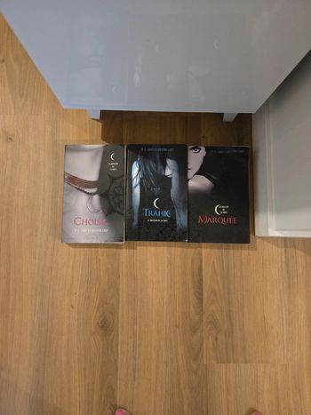 Lot de 3 livres la maison de la nuit marquée trahie choisie